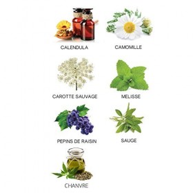 Crème de Nuit"Sam Régénère, Soin Nuit Régénérant. Peaux mâtures" Très concentré en actifs végétaux, SANS eau. BIO & VEGAN Fa