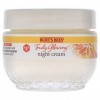 Truly Glowing Night Cream - Dry Skin by Burts Bees for Unisex - 1.8 oz Cream