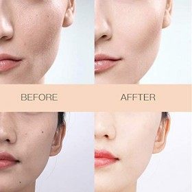 Sharplace 2 Pièce de 20g BB Crème, Fond de Teint Liquide Air Cushion Champignon, Fond de Teint Hydratant Correcteur pour Tous