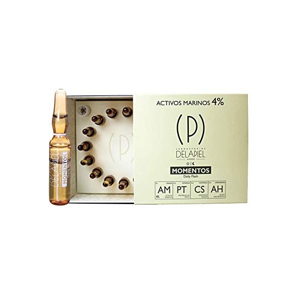 Delapiel Ampoules Marine Active Moments 4% Triple Acci 15x2ml