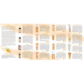 CMD Sandorini Lot de 2 crèmes de soin pour le visage à lhuile dargousier bio, cosmétique naturel 50 ml