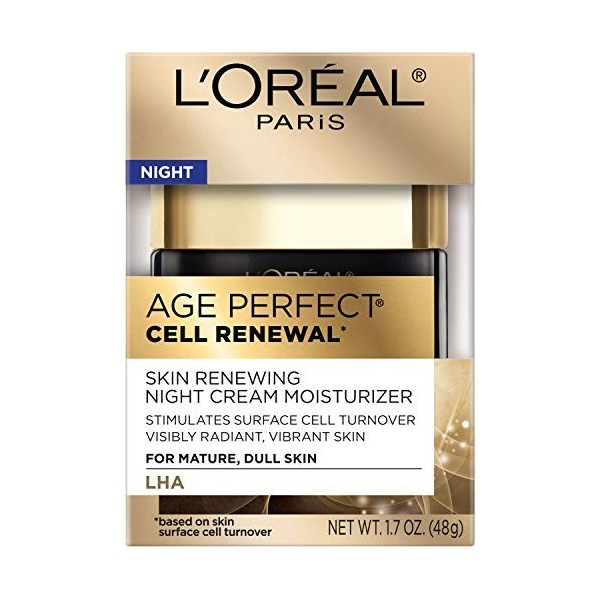 LOreal Paris Age Perfect Cell Renewal Night Cream, 1.7 Ounce by LOreal Paris