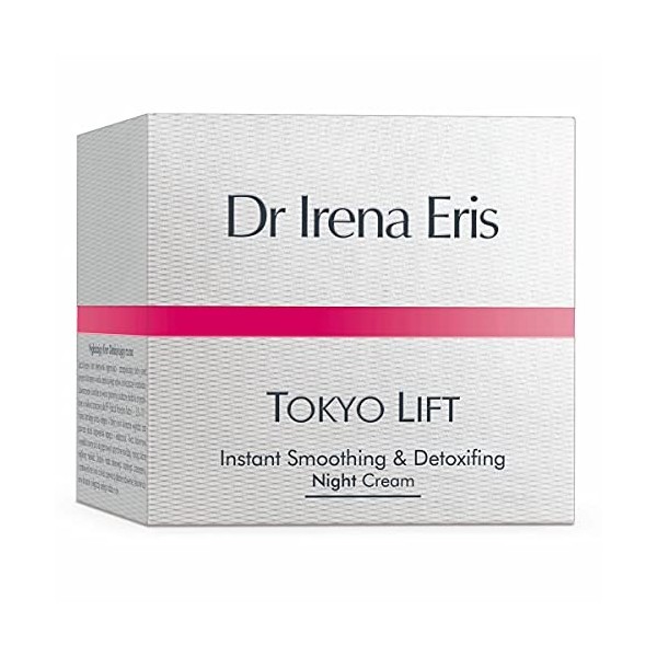 Dr Irena Eris Tokyo Lift Crème de nuit lissante et détoxifiante instantanée