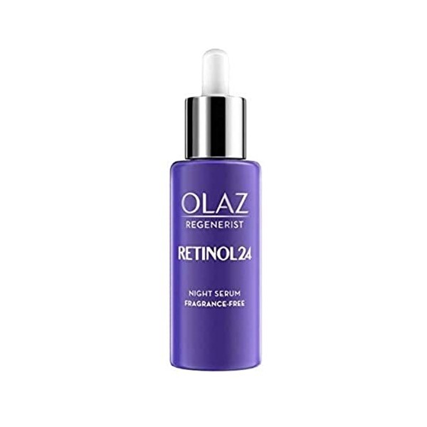 Olay Regenerist Sérum De Nuit Retinol24, Sans Parfum, Blanc, 40 ml