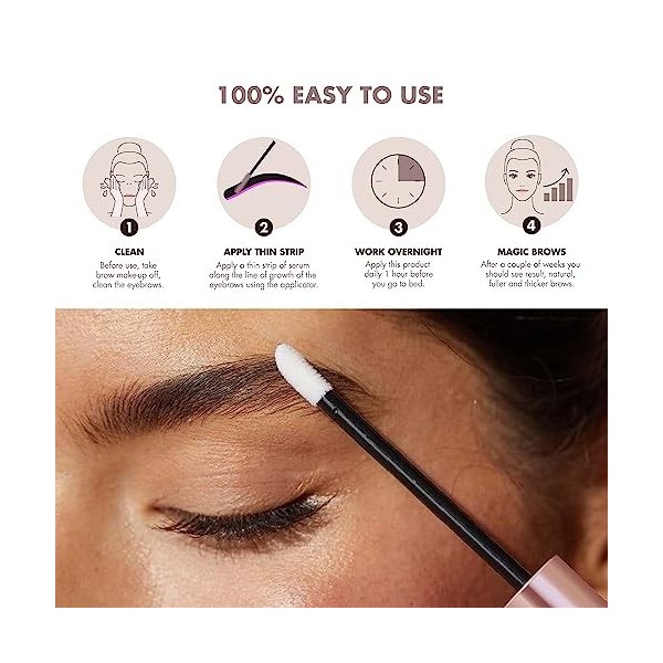 Browgame Eyebrow Growth Serum For Women 3 ml Serum