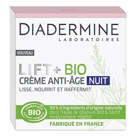Lift+ Bio Crème Anti-Âge Nuit 50Ml - Lot De 2 - Vendu Par Lot
