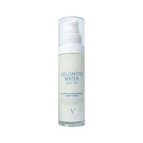 Eau dolomitique - Crème de nuit énergisante 50 ml à la vitamine E, à lextrait déchinacée et à la plvere de porphyre