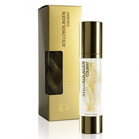 Colway ATELOCOLLAGENE Soins de Luxe de la peau BIO Rajeunissants Densité et élasticité avec Procollagen et Gold 50ml