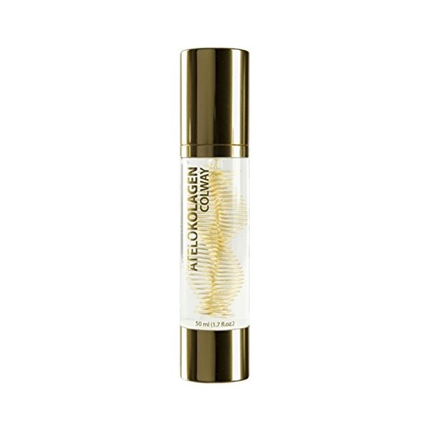 Colway ATELOCOLLAGENE Soins de Luxe de la peau BIO Rajeunissants Densité et élasticité avec Procollagen et Gold 50ml