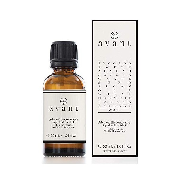 Avant | Huile Bio-Experte Nutritive Restructurante/Anti-Âge | 1x30ml