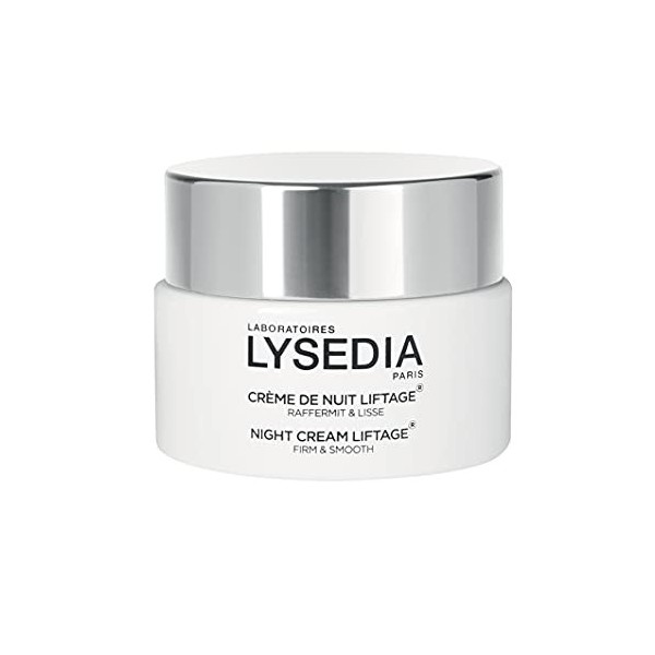 LYSEDIA - Crème Anti-Age - Crème de Nuit Hydratante pour Femmes - Anti Rides Yeux et Cou - 50 ml