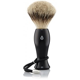 êshave Brosse de cheveux de – Blaireau – Blaireau de rasage noir
