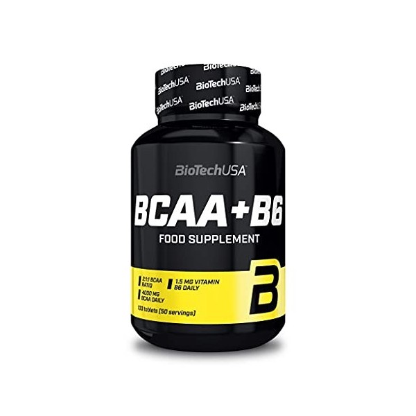 Biotech USA BCAA + B6 Tabletten 100 Tabletten Dose 