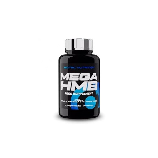 Scitec Nutrition | Mega Hmb 90 Caps | HMB | Favorise la croissance musculaire