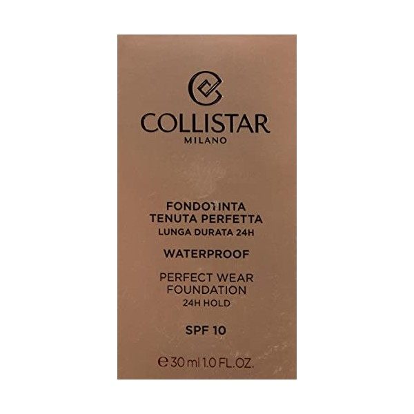 Collistar Perfect Wear Fond de Teint SPF10 1 30 ml