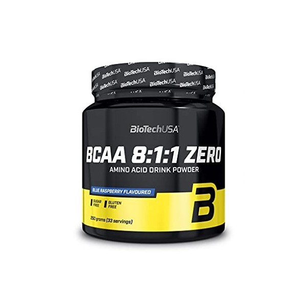 Biotech USA - BCAA 8.1.1 Zéro - Pot de 250 Gr