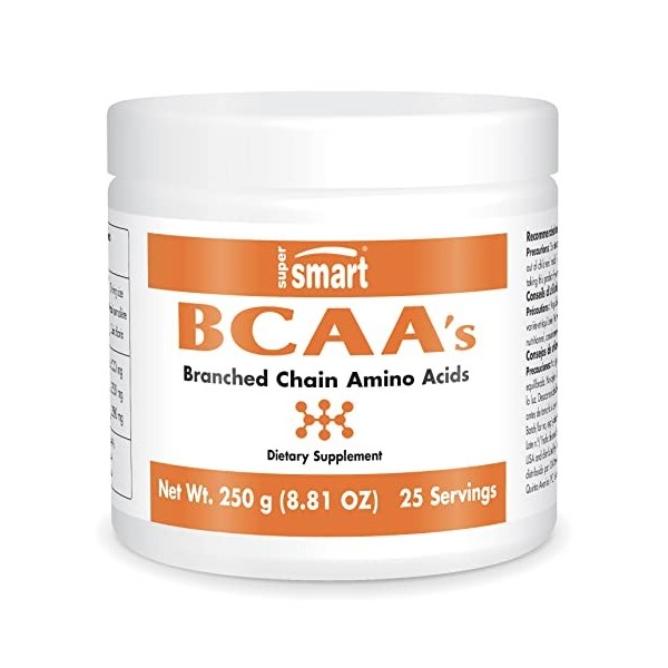 BCAA 2.1.1 - Acides Aminés en Poudre leucine, isoleucine et valine - Récupération & Croissance Musculaire et Résistance à l