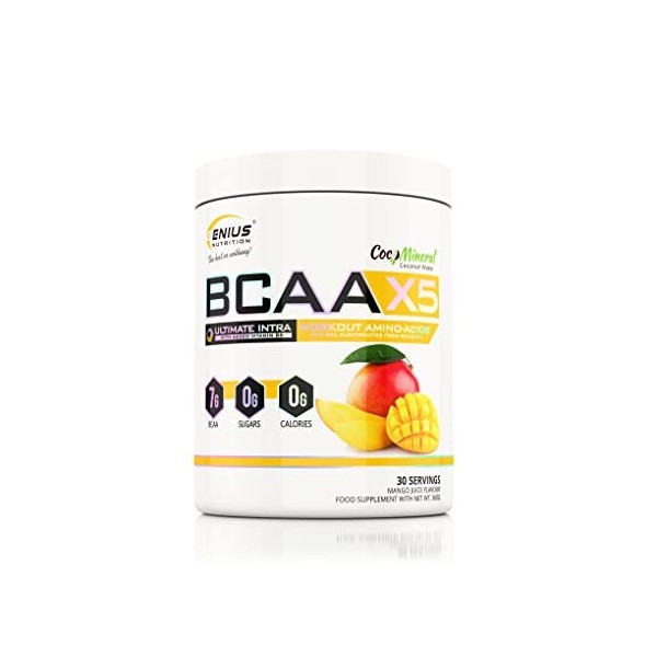 Genius Nutrition BCAA-X5 360g Mangue