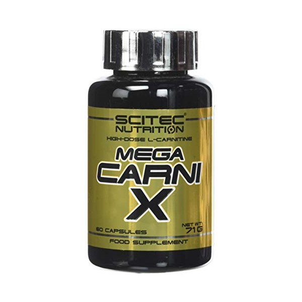 Scitec Nutrition Mega Carni-x 1000 mg L-Carnitine 60 capsules