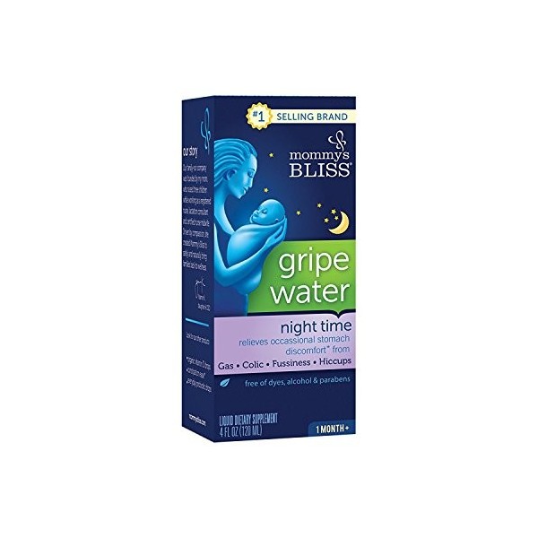 Mommys Bliss Mommys Bliss, Gripe Water Night Time, 4 Oz Fl