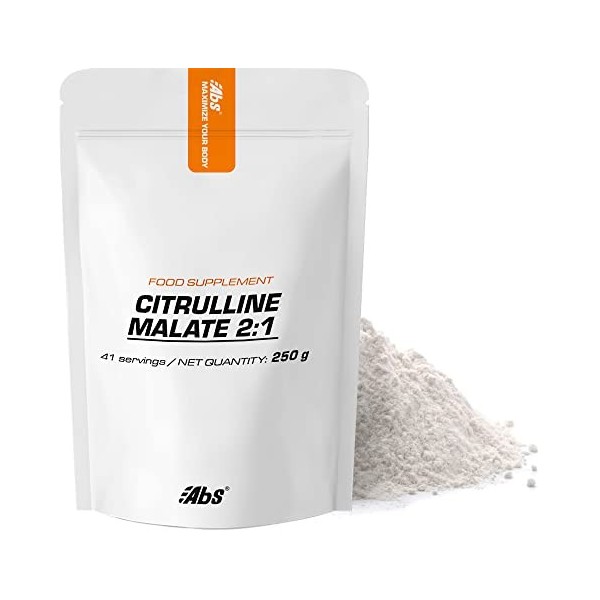 L-Citrulline-DL-Malate 2:1 * 41 portions/poudre 250 g * Acide aminé vasodilatateur