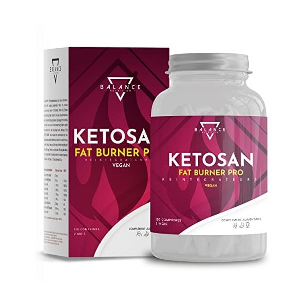 KETOSAN® - 120 Comprimés | Bruleur de Graisse Puissant | Coupe Faim | Perte de Poids | Maigrir Rapidement Efficacement | Comp