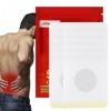 Loupsiy Pansements abdominaux | Pansements abdominaux pour nettoyer les pierres, autocollants de nombril pour perdre du poids