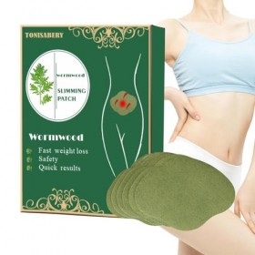 Patchs minceur pour perdre du poids du ventre, Patch amincissant naturel pour graisse du ventre, absinthe, 10 pièces, Patchs 