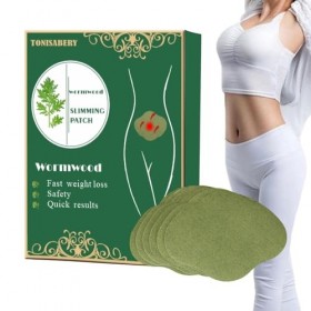 Patchs de perte de poids pour la graisse du ventre,Autocollant de ventre d’armoise Patch minceur | Patchs ventraux doux pour 