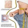 perte poids | 7 feuilles brûleurs graisse abdominaux naturels respirants en forme nombril | Aimant minceur autocollants en fo