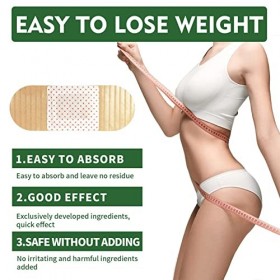 Maseyivi Patch Herbes,Nombril médecine à Base Infrarouge lointain pour Hommes et Femmes | 5 pièces/boîte, Patchs Minces effic