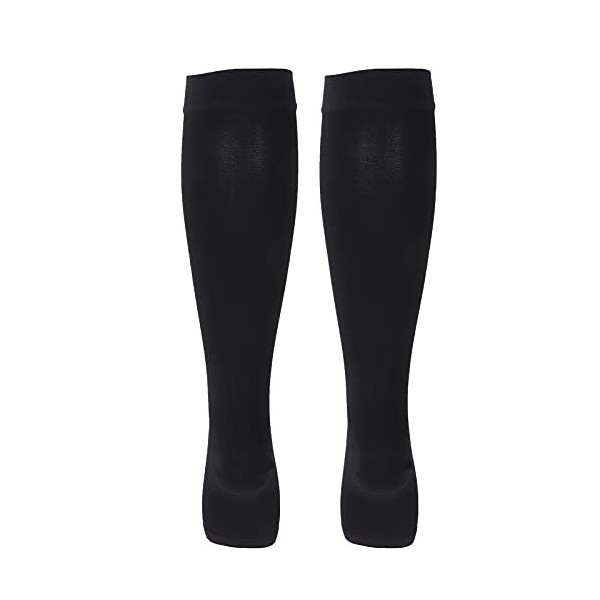 Bas de compression sans orteils, chaussettes de compression antidérapantes respirantes douces confortables pour les rencontre