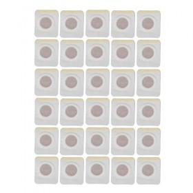 HelloCreate Lot de 30 patchs pour nombril - Sans brûlure - Sans tissu - Pour soins du corps - Pour perte de poids - Autocolla