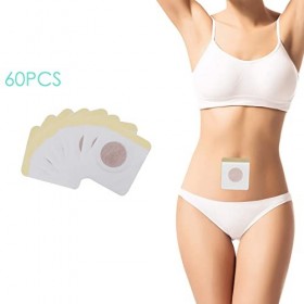 HelloCreate Lot de 60 patchs magnétiques pour brûler les graisses