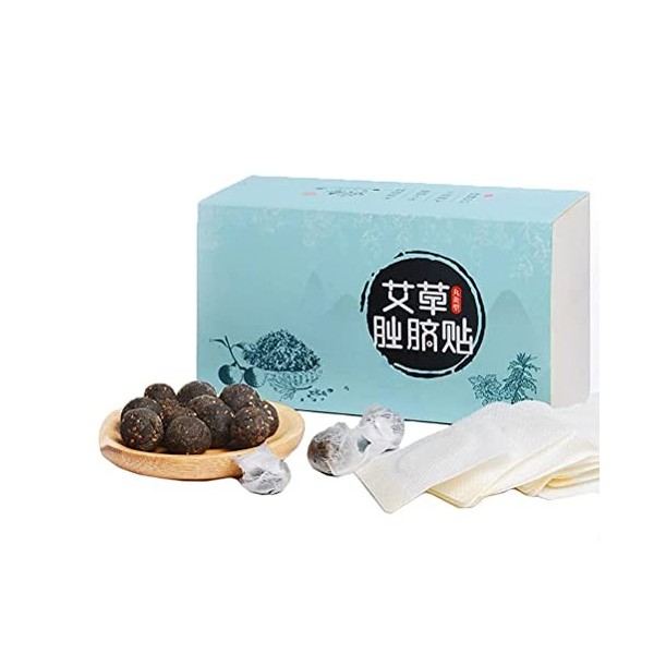 Oyria Lot de 30 autocollants minces pour perte de poids, détoxifiants, amincissants, boules chinoises naturelles à base de pl