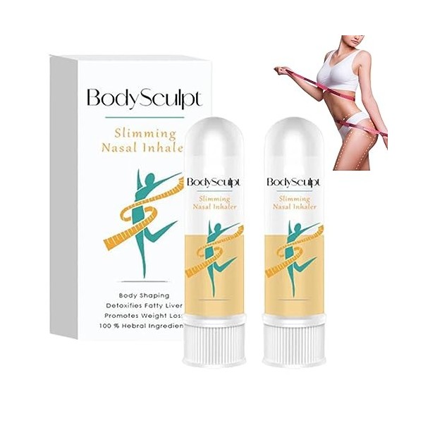 Bodysculpt Slimming Nasal Inhaler, Liver Weight Loss Nasal Inhaler, Natural Herbal Extract Nasal Inhaler, Weight Loss & Body 