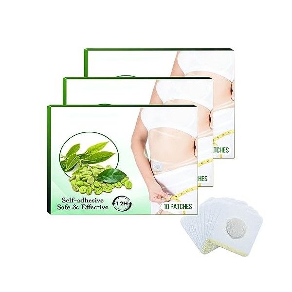 Eelhoe - La solution naturelle de perte de poids,Detox Slimming pa_tches Weight Loss,Patchs naturels à base de plantes pour h