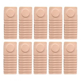 perfeclan 100 Pcs Blanc Nombril Autocollants Nombril Patch Confortable Anti Suintement Anneau Conception Doux Nombril Patch M
