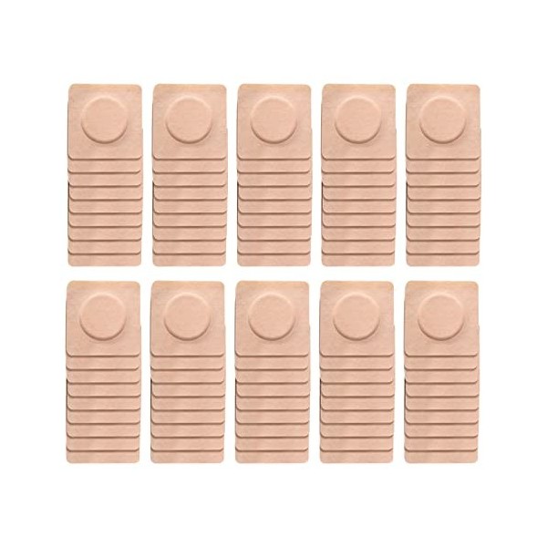 perfeclan 100 Pcs Blanc Nombril Autocollants Nombril Patch Confortable Anti Suintement Anneau Conception Doux Nombril Patch M