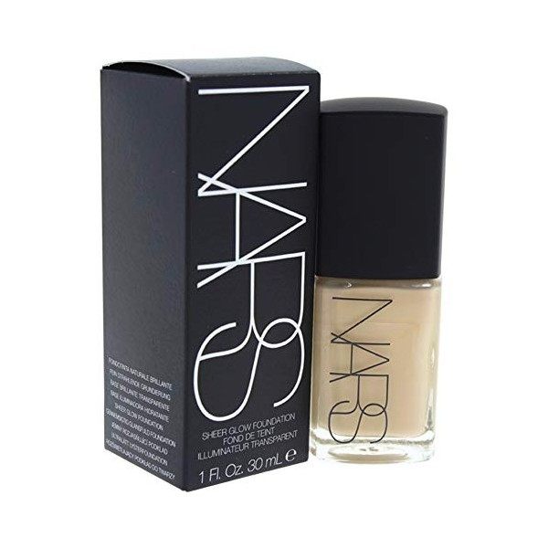 NARS Sheer Glow Foundation - Deauville Light 4 - Light w/ Neutral Balance of Pink & Yellow Undertone 30ml