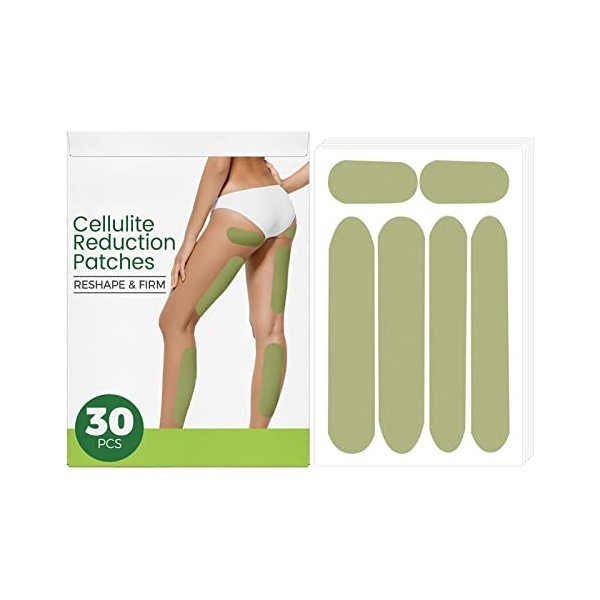 Lot de 30 Patchs pour Pied de Jambe, Patch de Réduction de la Cellulite Amincissant Labsinthe, Patch de Serrage pour la Mise