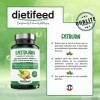 DIETIFEED Fatburn - Brûleur de graisses puissant pour femme et homme à base dextrait de thé vert, bromélaïne et chrome pour 