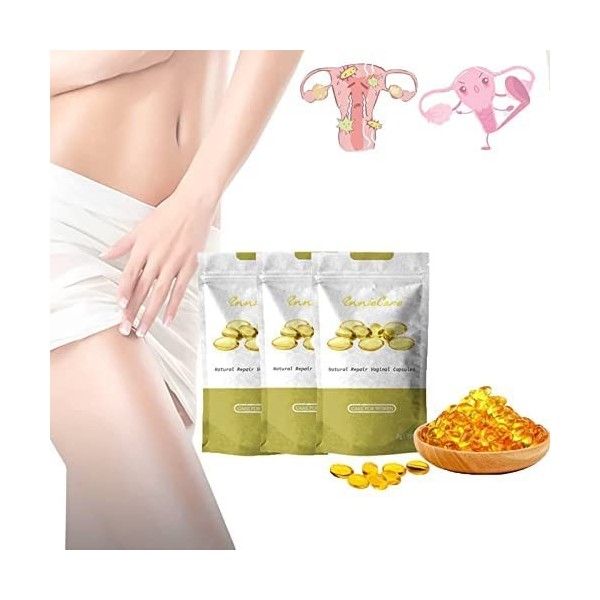 Instant Anti-Itch Detox Slimming Products, Care Natural Detox Gel, Firming Repair & Pink and Tender Natural Capsules, Stay Cl