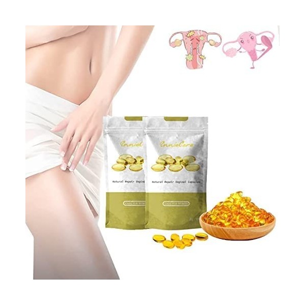 Instant Anti-Itch Detox Slimming Products, Care Natural Detox Gel, Firming Repair & Pink and Tender Natural Capsules, Stay Cl