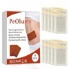 Lot de 10 patchs minceur en gel pour perdre du poids Herbal Detox Slim Patch pour brûler les graisses, suppression de lappét