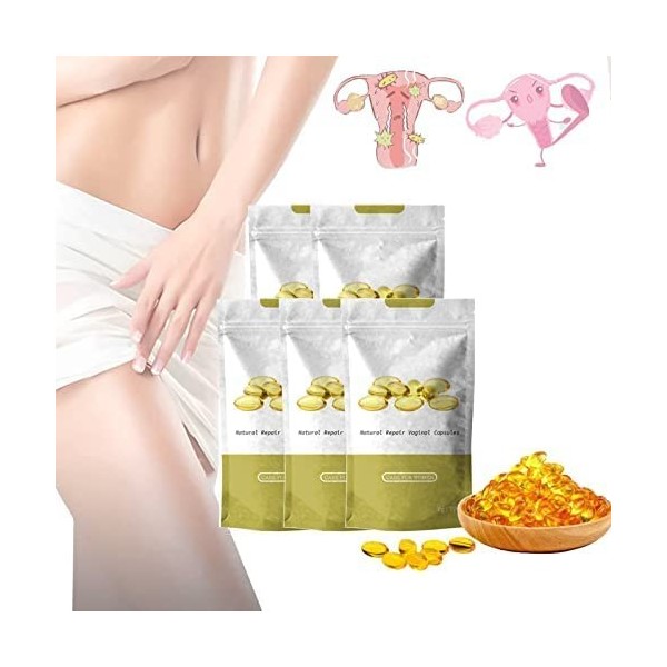 Instant Anti-Itch Detox Slimming Products, Care Natural Detox Gel, Firming Repair & Pink and Tender Natural Capsules, Stay Cl