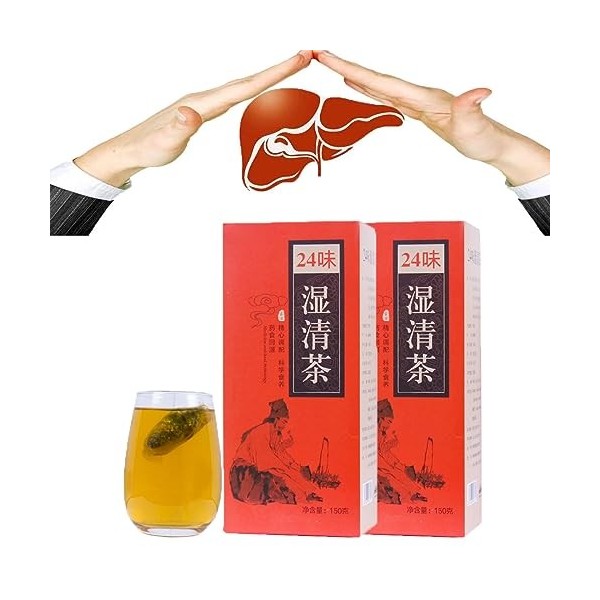 24 Flavors Liver Care Tea, Autumn Everyday Dampness Removing Tea, Health Liver Care Tea, Chinese Daily Liver Nourishing Tea 2