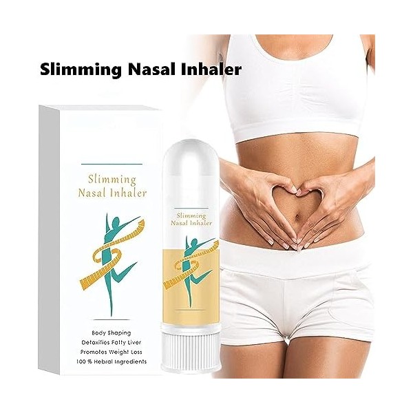 2Pcs Bodysculpt Slimming Nasal Inhaler,Natural Herbal Extract Nasal Inhaler,Liver Weight Loss Nasal Inhaler,Liver Support & D