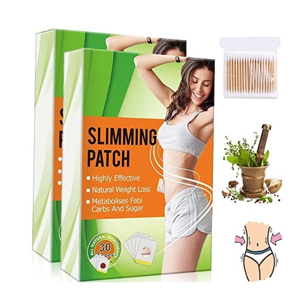 Camic Patch amincissant pour le ventre, parfait patch détox amincissant, remède antique, efficace et sain pour femmes et homm