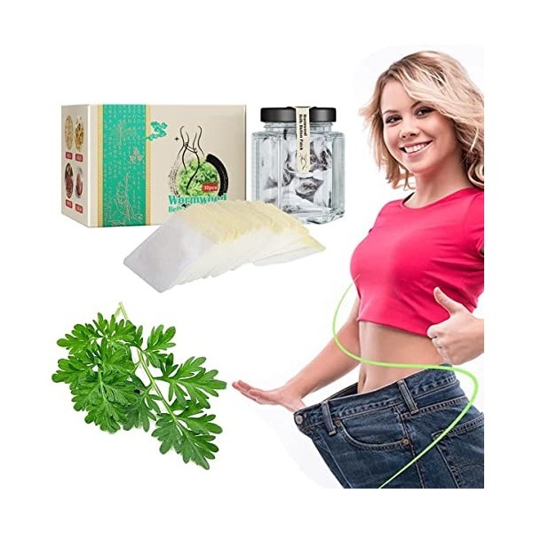 TTCPUYSA 60Pcs Fast Weight Loss Patches,Natural Herbal Slimming Tummy Pellet,Perfect Detox Slimming Patch,Stress Relief, Bett